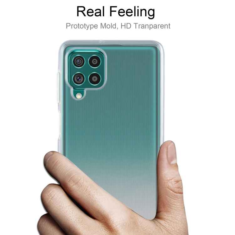 For Samsung Galaxy F62 0.75mm Ultra-thin Transparent TPU Soft Protective Case