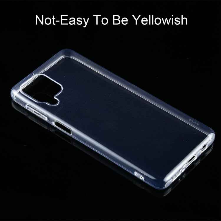 For Samsung Galaxy F62 0.75mm Ultra-thin Transparent TPU Soft Protective Case