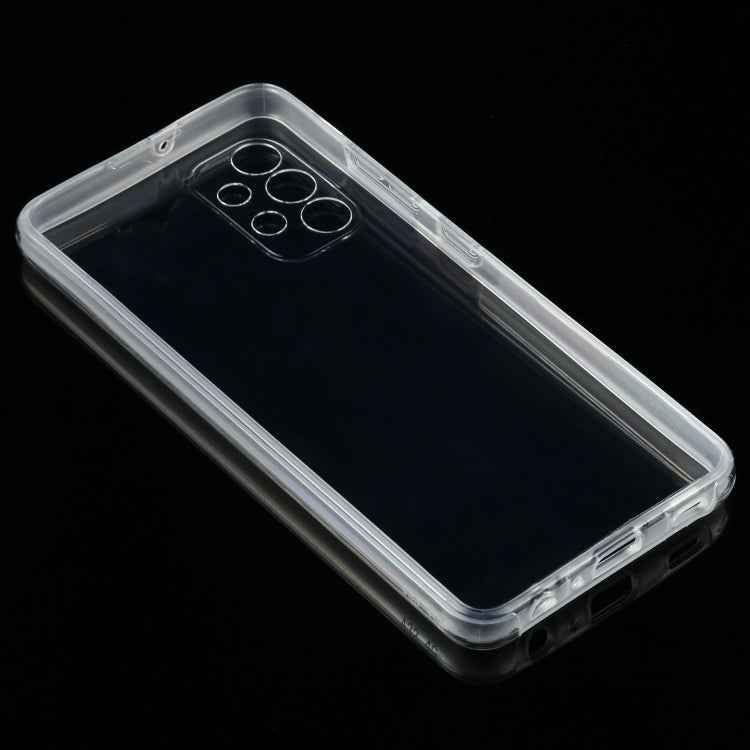 For Samsung Galaxy A32 4G PC+TPU Ultra-Thin Double-Sided All-Inclusive Transparent Mobile Phone Case