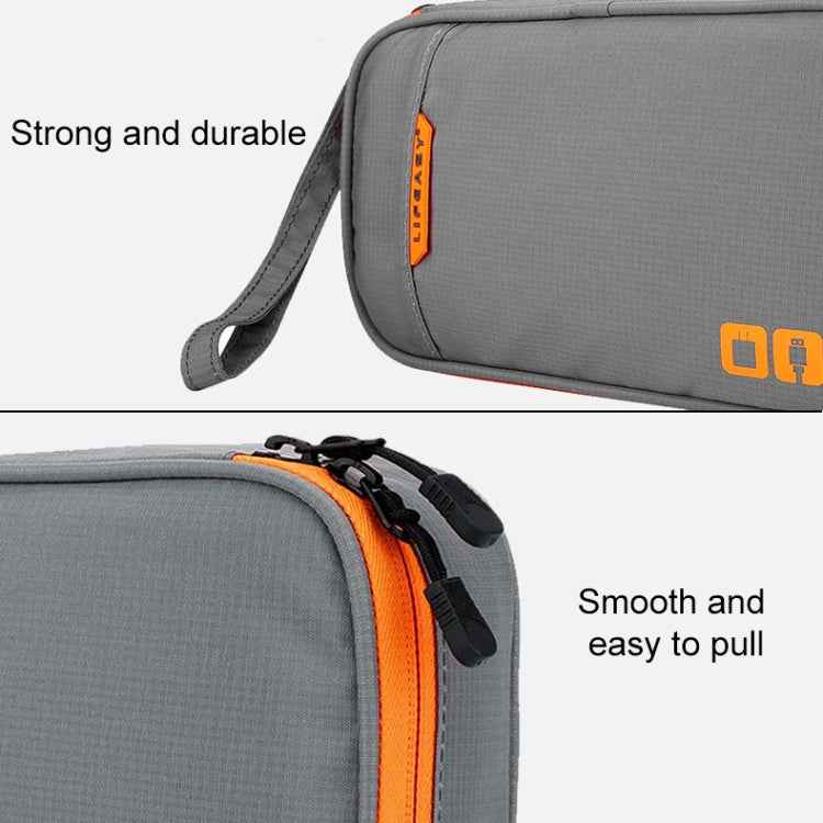 Multi-functional Headphone Charger Data Cable Storage Bag Portable Power Pack, Size: L, 25 x 18 x 7cm