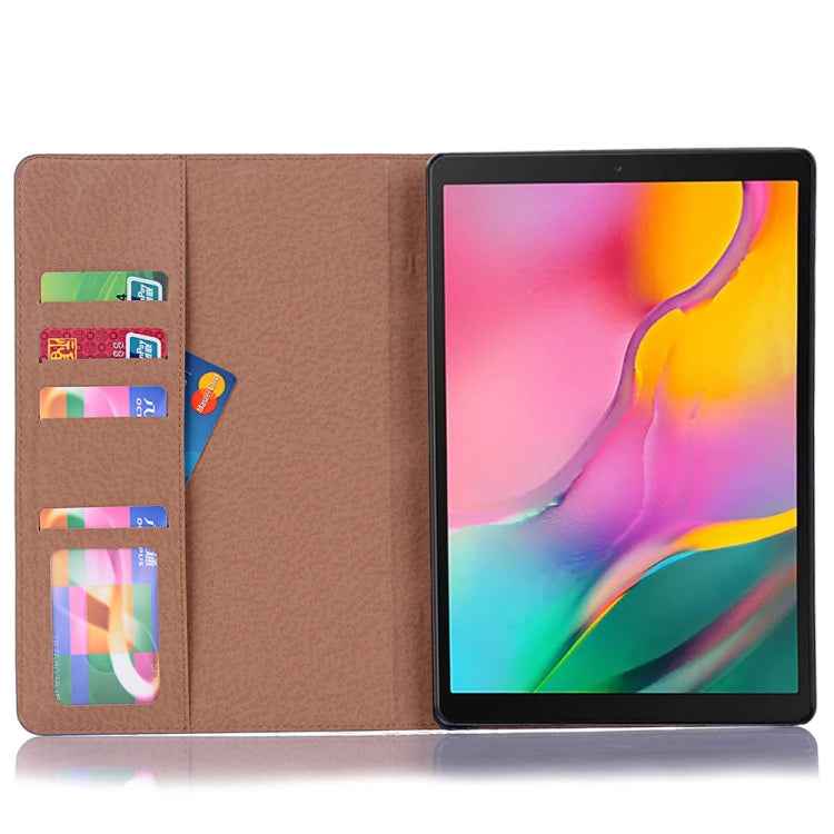 Retro Book Style Horizontal Flip Leather Case for Galaxy Tab S5e 10.5 T720 / T725,  with Holder & Card Slots & Wallet