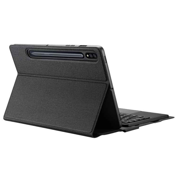 DUX DUCIS Detachable Bluetooth Keyboard Ultrathin Flip Leather Tablet Case for Samsung Galaxy Tab S8 (X700/X706) / S7 (T870/T875/T876B)