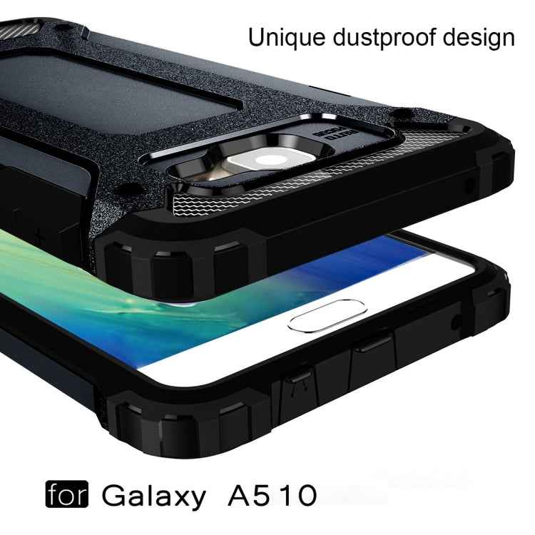 For Galaxy A5 (2016) / A510 Tough Armor TPU + PC Combination Case