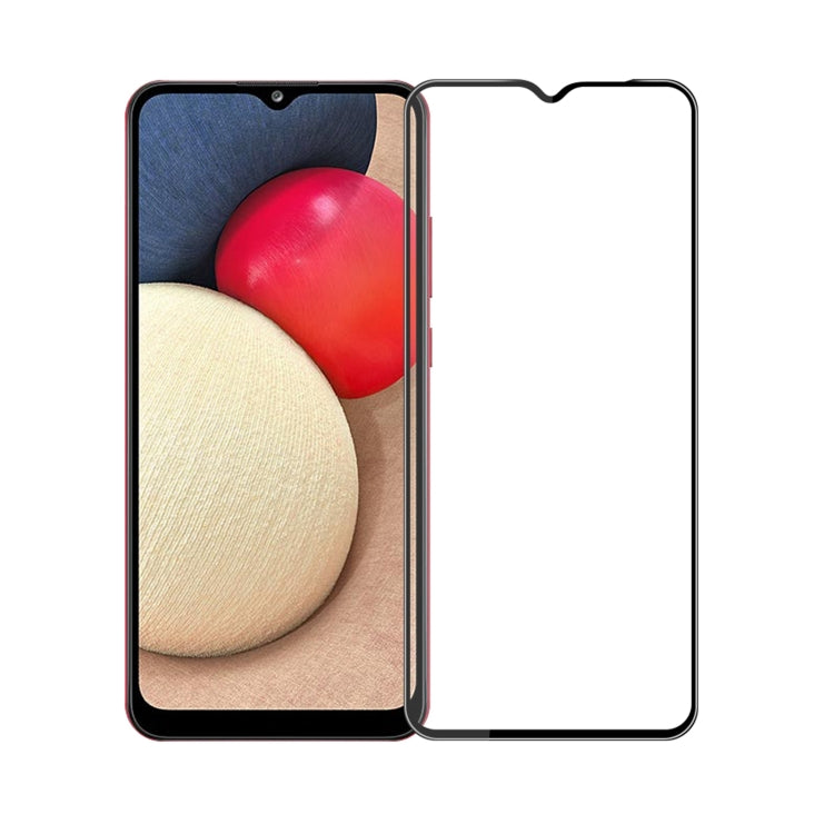 For Samsung Galaxy A03s 166mm MOFI 9H 3D Explosion-proof Curved Screen Tempered Glass Film, For Samsung Galaxy A03s 166mm