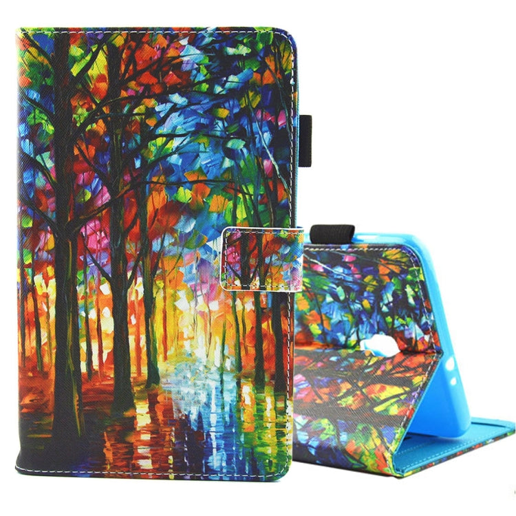 For Galaxy Tab A 8.0 / T380 & T385 Horizontal Flip Leather Case with Holder & Card Slots, For Galaxy Tab A 8.0 / T380 & T385