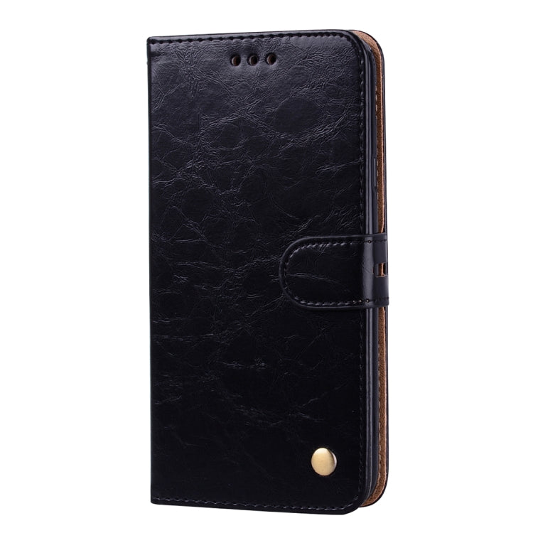 Business Style Oil Wax Texture Horizontal Flip Leather Case for Galaxy J4 (EU Version) (2018), with Holder & Card Slots & Wallet, For Galaxy J4 (EU Version) (2018)