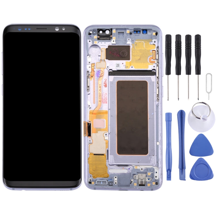 Original LCD Screen + Original Touch Panel with Frame for Galaxy S8 / G950 / G950F / G950FD / G950U / G950A / G950P / G950T / G950V / G950R4 / G950W / G9500, For Samsung Galaxy S8 / G950, For Galaxy S8 (Frame)