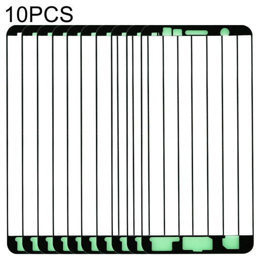 Lot de 10 adhésifs pour boîtier avant pour Galaxy J7 Max / G615