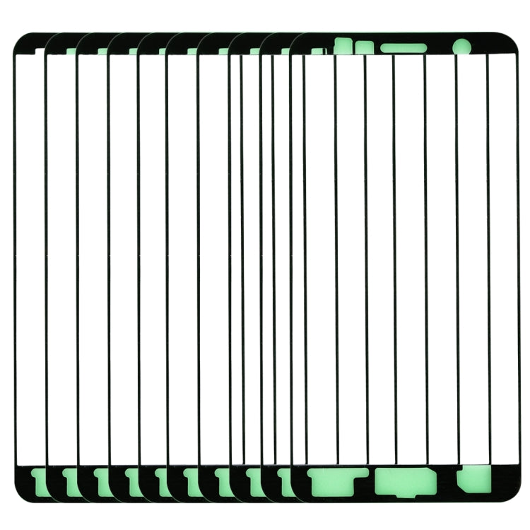 For Galaxy J7 Max / G615 10pcs Front Housing Adhesive