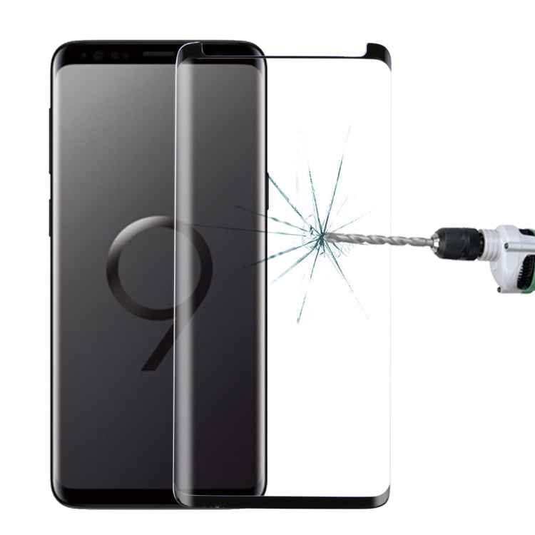 For Galaxy S9+ 9H Surface Hardness 3D Curved Edge Anti-scratch Non-full Screen HD Tempered Glass Screen Protector, Galaxy S9+ 3D, For Galaxy S9+ 3D