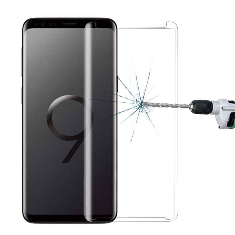 For Galaxy S9+ 9H Surface Hardness 3D Curved Edge Anti-scratch Non-full Screen HD Tempered Glass Screen Protector, Galaxy S9+ 3D, For Galaxy S9+ 3D
