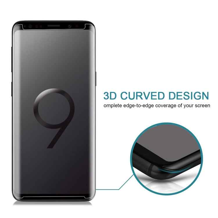 For Galaxy S9+ 9H Surface Hardness 3D Curved Edge Anti-scratch Non-full Screen HD Tempered Glass Screen Protector, Galaxy S9+ 3D, For Galaxy S9+ 3D