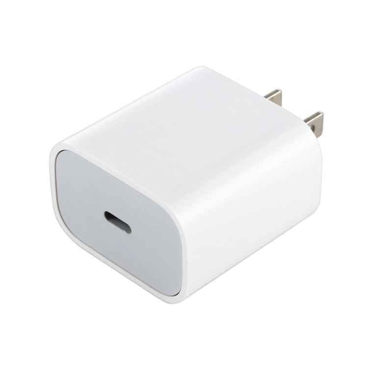 20W Type-C / USB-C PD Fast Charging Power Adapter, US Plug