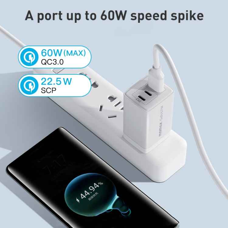 MOMAX UM30 PD 67W Fast Charger Power Adapter, UK Plug