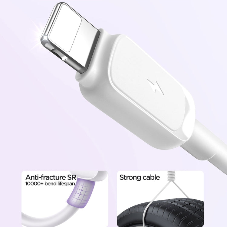 JOYROOM S-AL012A14 Multi-Color Series 2.4A USB to 8 Pin Fast Charging Data Cable, Length:1.2m