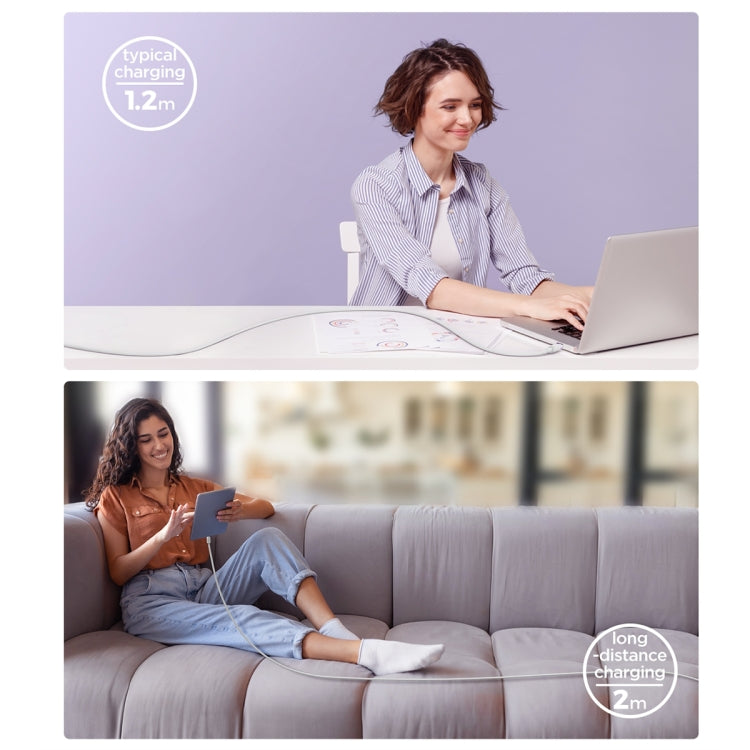 JOYROOM S-AL012A14 Multi-Color Series 2.4A USB to 8 Pin Fast Charging Data Cable, Length:1.2m, USB to 8 Pin