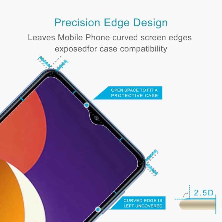 0.26mm 9H 2.5D High Aluminum Tempered Glass Film For Samsung Galaxy A12 5G / A12 / A12 Nacho / M12 / A13 5G, For Samsung Galaxy A12 5G / A12 / A12 Nacho / M12 / A13 5G