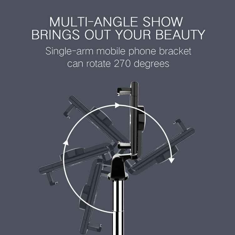 K10 Bluetooth 4.0 Mobile Phone Adjustable Bluetooth Selfie Stick Self-timer Pole Tripod