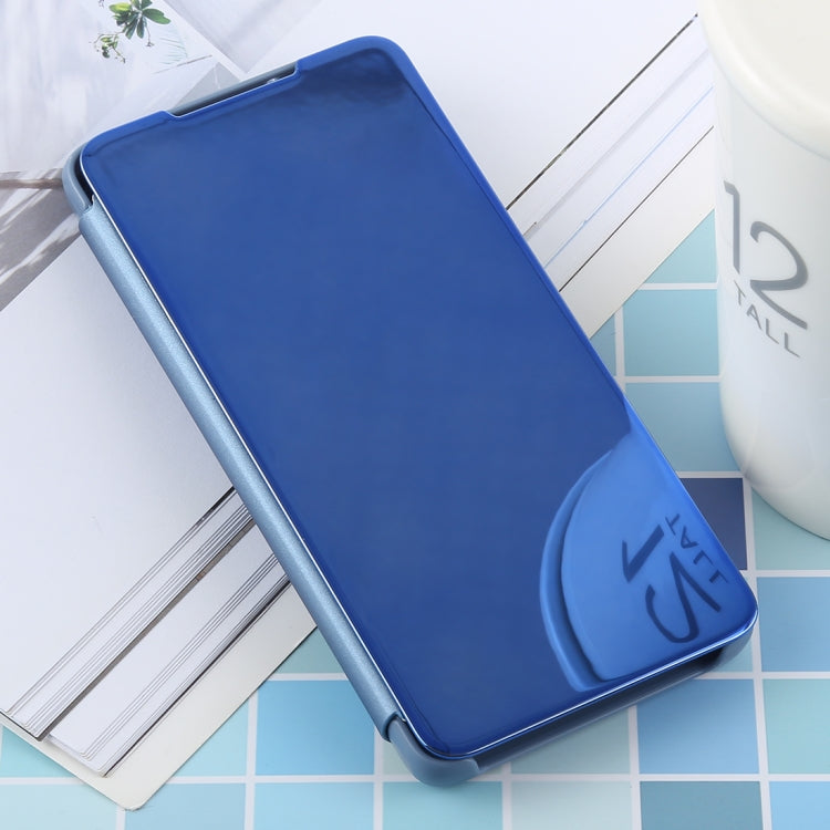 PU Electroplating Mirror Horizontal Flip Leather Case for Galaxy S10 Plus, with Holder, For Galaxy S10 Plus