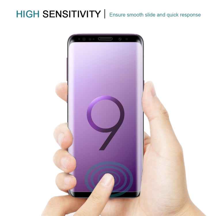 25 PCS 9H 3D Full Screen Tempered Glass Film for Galaxy S9 Plus
