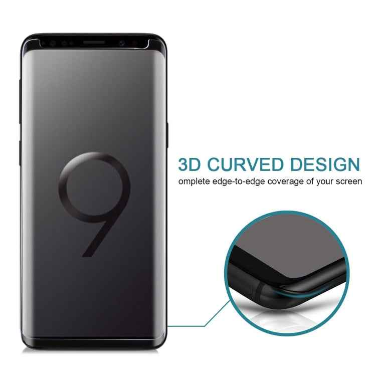 25 PCS For Galaxy S9 9H Surface Hardness 3D Curved Edge Anti-scratch Non-full Screen HD Tempered Glass Screen Protector
