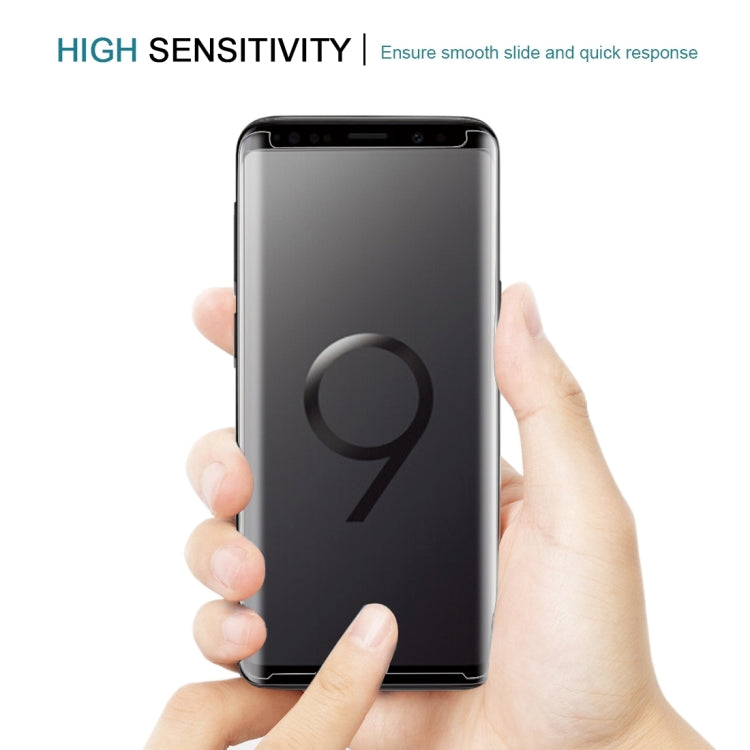 25 PCS For Galaxy S9 9H Surface Hardness 3D Curved Edge Anti-scratch Non-full Screen HD Tempered Glass Screen Protector, For Galaxy S9, For Galaxy S9, Non-full (25 PCS)