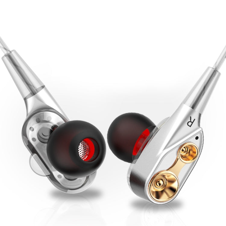 QKZ CK8 HiFi In-ear Four Unit Sports Music Headphones