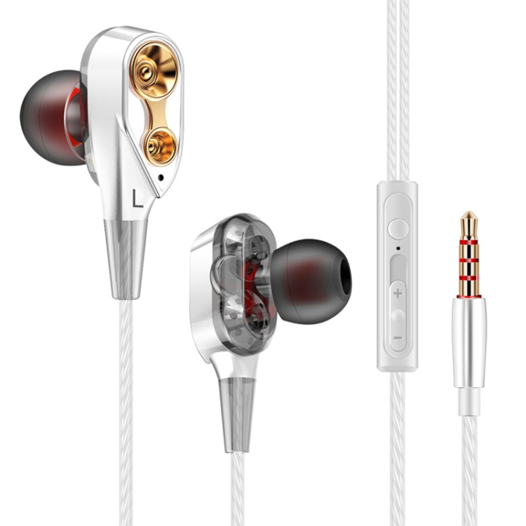 QKZ CK8 HiFi In-ear Four Unit Sports Music Headphones