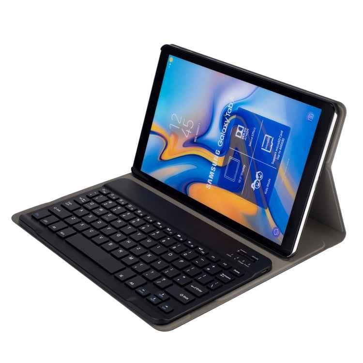DY590 For Galaxy Tab A 10.5 T590 / T595 Detachable Plastic Bluetooth Keyboard Leather Tablet Case with Holder