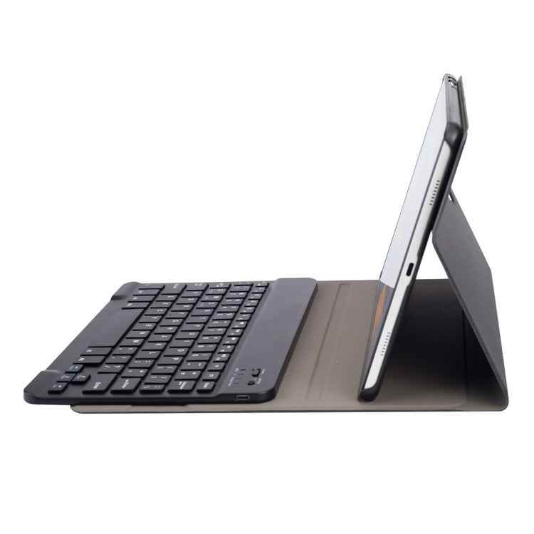 DY590 For Galaxy Tab A 10.5 T590 / T595 Detachable Plastic Bluetooth Keyboard Leather Tablet Case with Holder