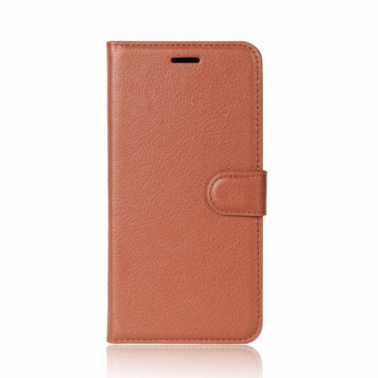 For Galaxy A8 (2018) Litchi Texture Horizontal Flip Leather Case with Holder & Card Slots & Wallet, For Galaxy A8 (2018)