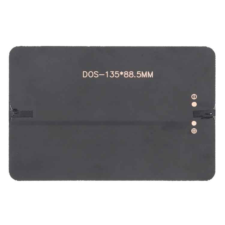 5.5V 1.5W 290mAh DIY Sun Power Battery Solar Panel Module Cell, Size: 135 x 88.5mm