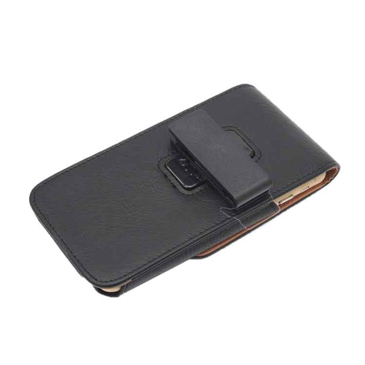 For Galaxy S7 / G930 & S6 / G920 & S6 Edge / G925 Classical Style Elephant Texture Vertical Flip Leather Case Waist Bag with Card Solts & Rrotatable Back Splint Size: 15.5 x 8.2 cm