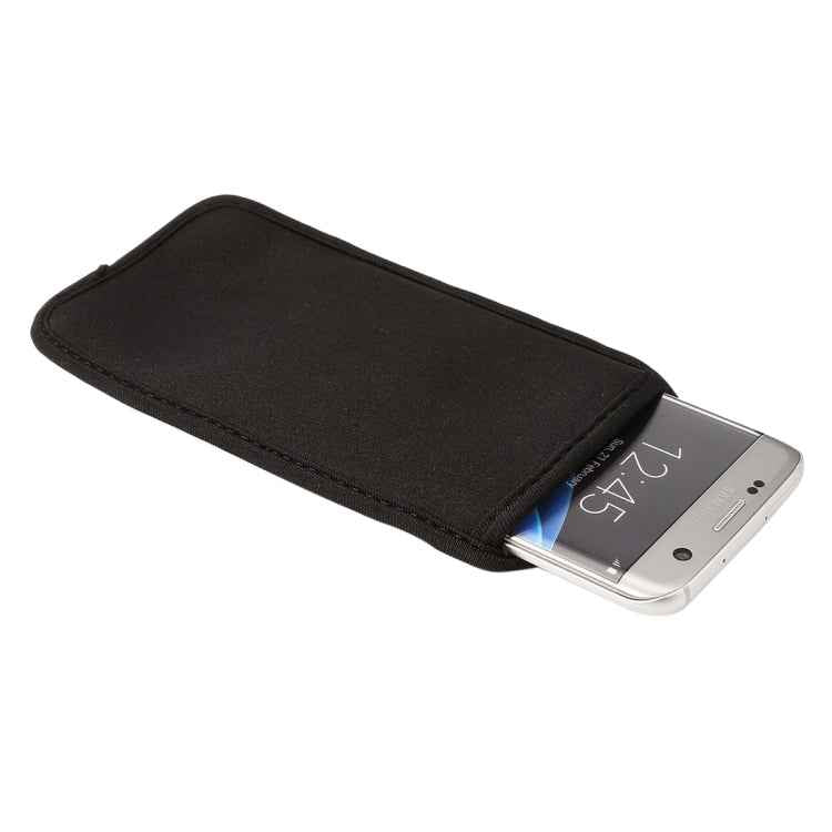 Neoprene Cell Phone Bag for Galaxy S9 / S8 / S7 Edge / G935 & S6 Edge / G925, Size:9.0*16.5cm