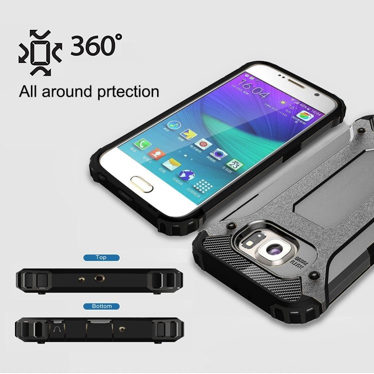 For Galaxy S6 / G920 Tough Armor TPU + PC Combination Case