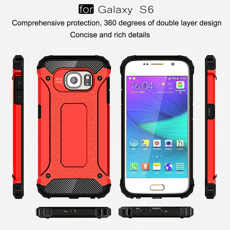 For Galaxy S6 / G920 Tough Armor TPU + PC Combination Case, For Galaxy S6