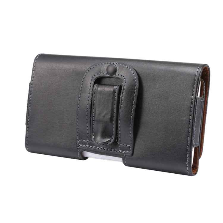 For Galaxy S7 Edge / G935 Vertical Flip Leather Case Waist Bag with Back Buckle
