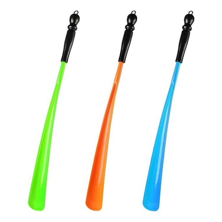 018 Plastic Handle Shoe Puller Elderly Pregnant Women Wear Shoes Assist Device, Color Random Delivery, Plastic Handle Shoe Puller