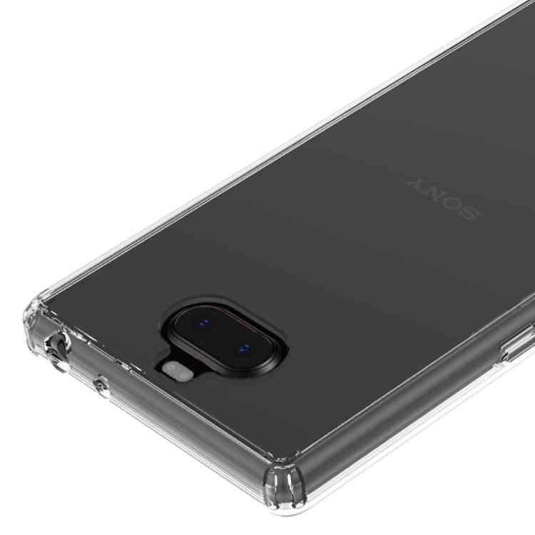 Scratchproof TPU + Acrylic Protective Case for Sony Xperia 10 Plus