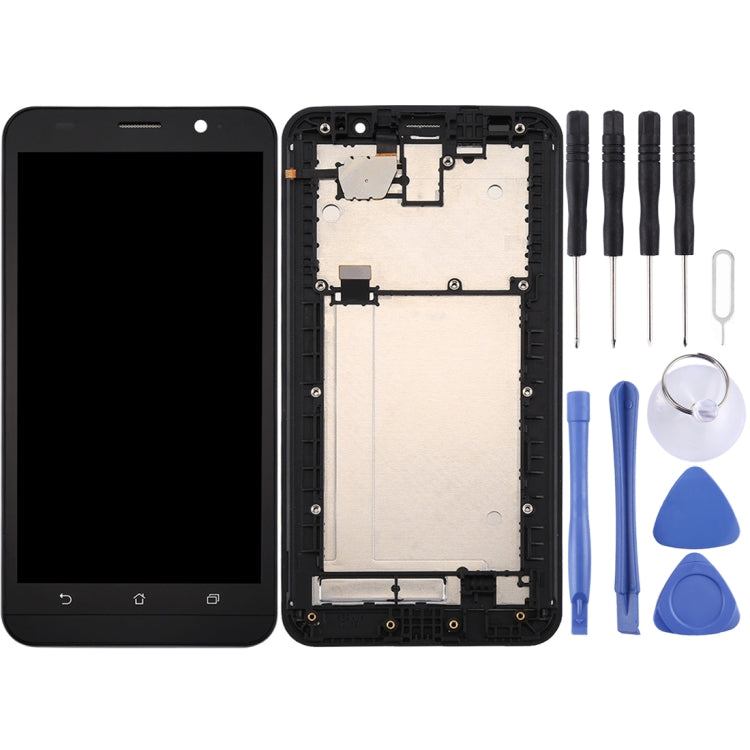 LCD Screen and Digitizer Full Assembly with Frame for Asus Zenfone 2 / ZE551ML / Z00AD / Z00ADB / Z00ADA