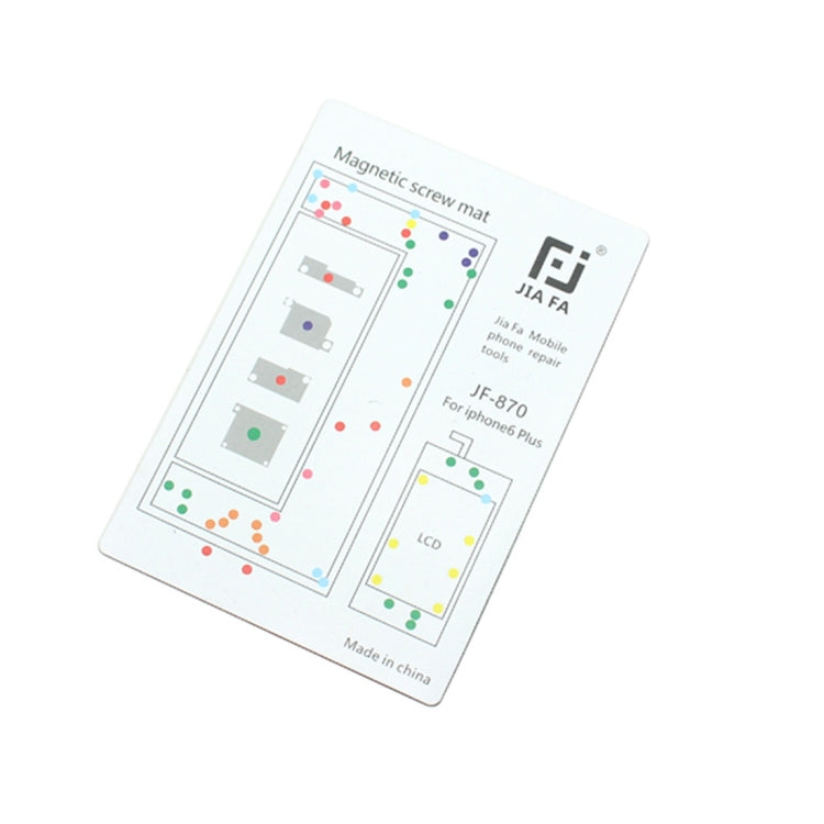 JIAFA Magnetic Screws Mat for iPhone 6 Plus