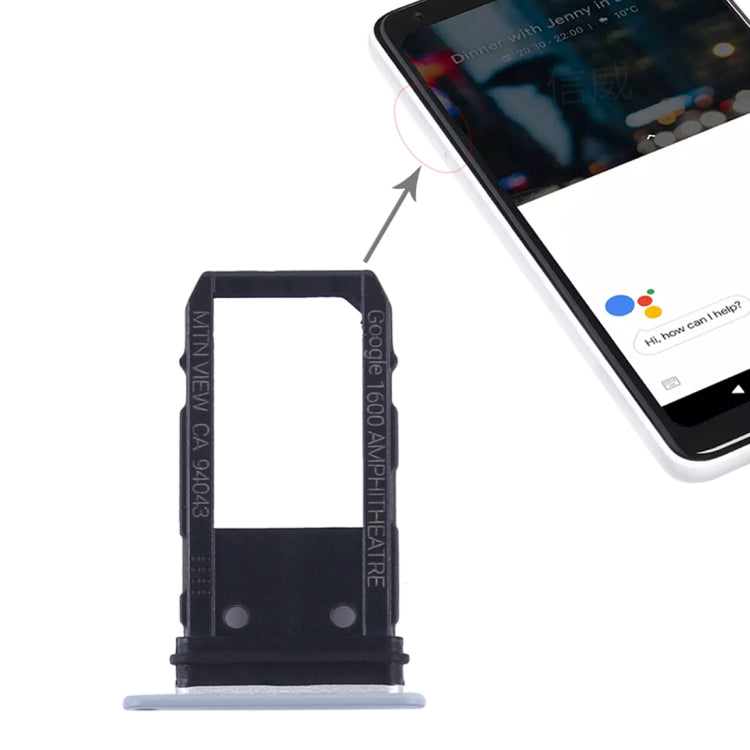 Tiroir pour carte SIM pour Google Pixel 2, pour Google Pixel 2
