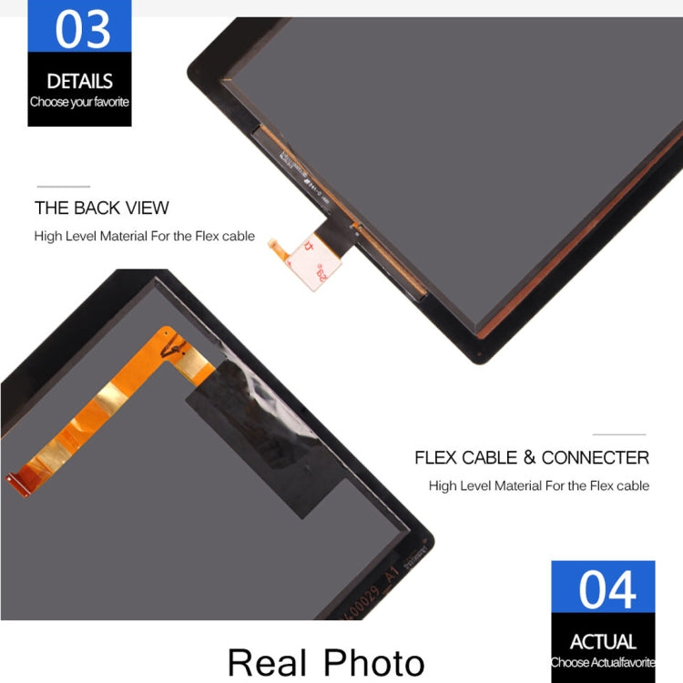LCD Screen and Digitizer Full Assembly for Lenovo Tab 3 10 Plus TB-X103 / X103F 10.1 inch