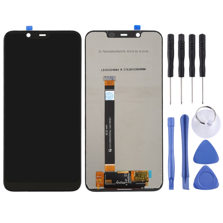 Écran LCD et numériseur complet pour Nokia X7 / 8.1 / 7.1 Plus TA-1131, pour Nokia X7