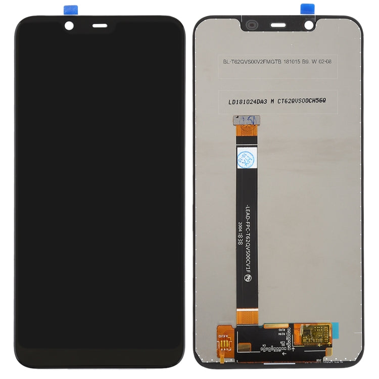 Écran LCD et numériseur complet pour Nokia X7 / 8.1 / 7.1 Plus TA-1131, pour Nokia X7