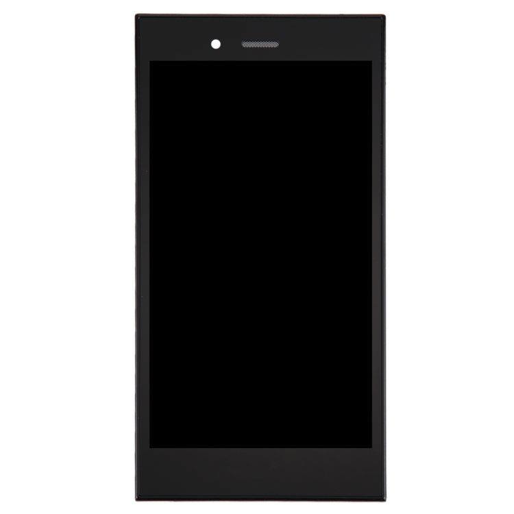 LCD Screen and Digitizer Full Assembly with Frame for BlackBerry Z3