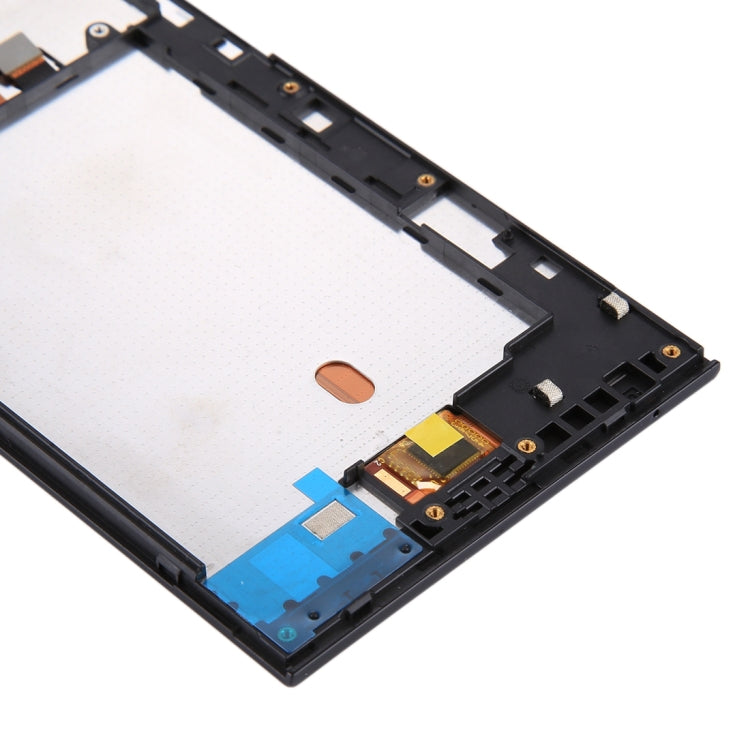 LCD Screen and Digitizer Full Assembly with Frame for BlackBerry Z3