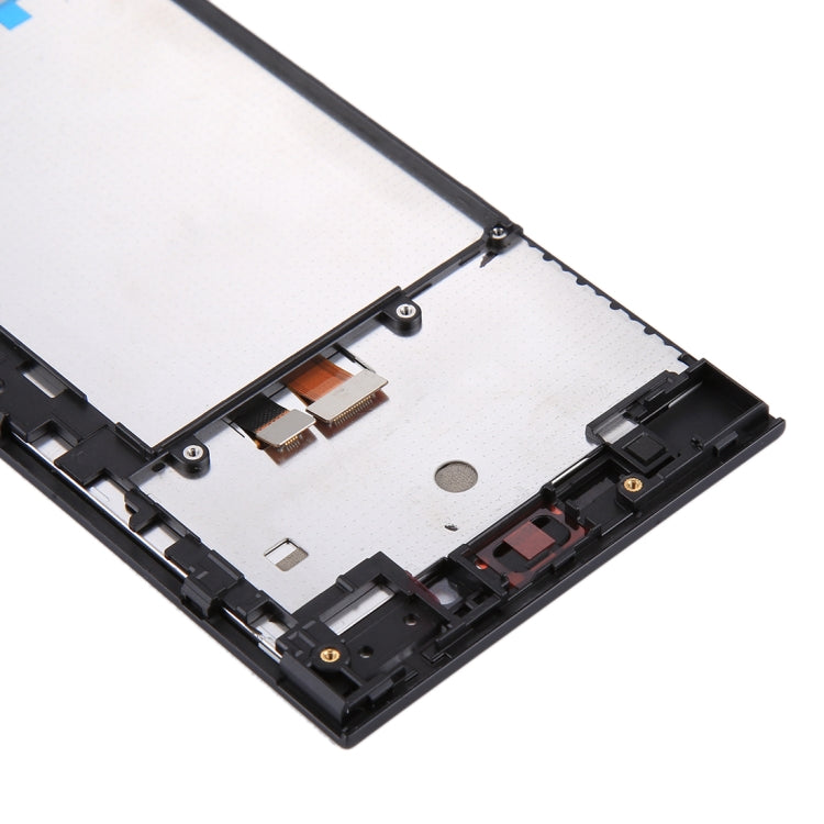 LCD Screen and Digitizer Full Assembly with Frame for BlackBerry Z3