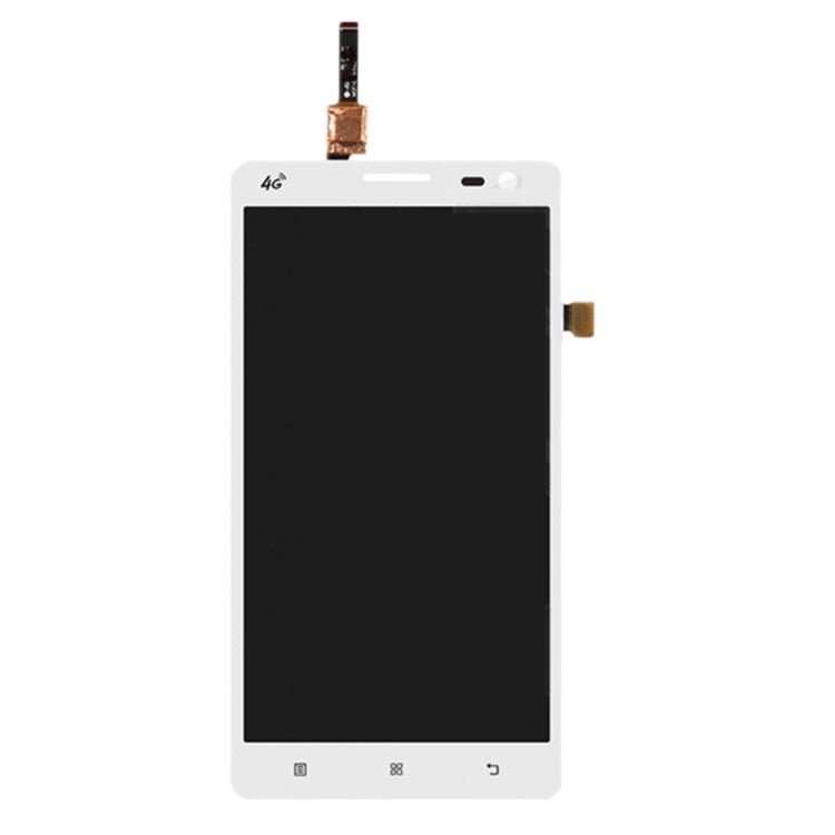 LCD Screen and Digitizer Full Assembly for Lenovo S856 (White)