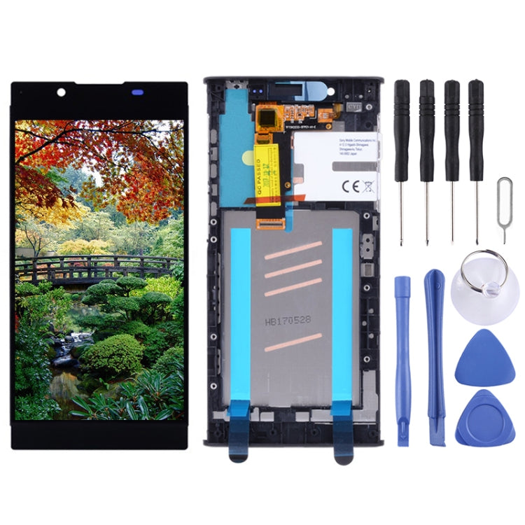 LCD Screen and Digitizer Full Assembly with Frame for Sony Xperia L1 G3311 G3312 G3313, For Xperia L1 OEM, Xperia L1, For Xperia L1